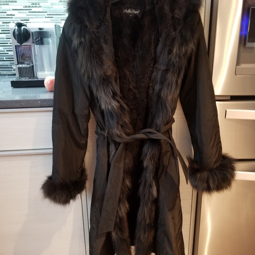 Fur coat